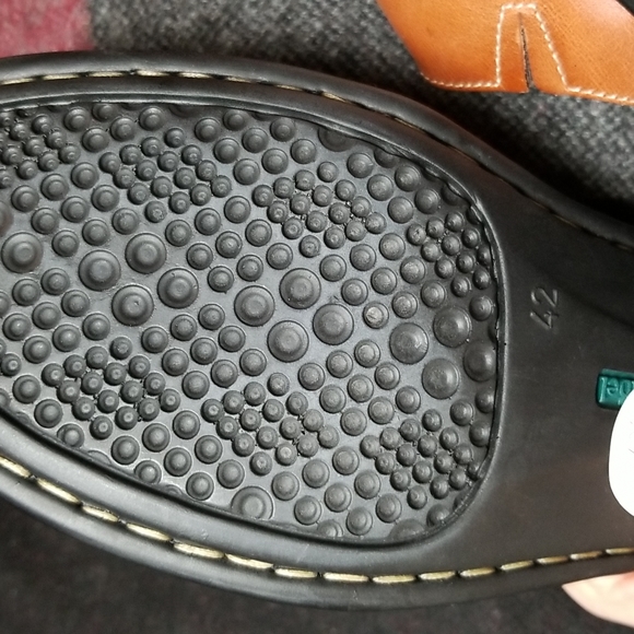 Josef Seibel two-tone leather mule, sz 10 - Picture 7 of 8